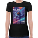Astronaut Psychedelic | Women short sleeves t-shirt
