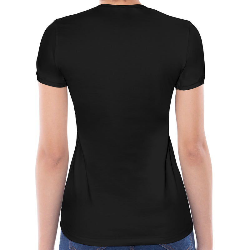 Fearless Neon Tiger | Super Soft Women T-shirt Short sleeve | Cotton Crew Neck Short sleeve Tees Women