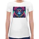 Neon Gorilla Women Short Sleeves T-shirt