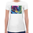Astronaut Psychedelic | Women short sleeves t-shirt