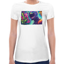 Astronaut Psychedelic | Women short sleeves t-shirt