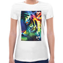 Baybayin Neon Tiger | Women short sleeves t-shirt