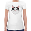 Awkward Cat Smile Meme | Women short sleeves t-shirt