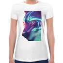 Neon Wolf Women Short Sleeves T-shirt