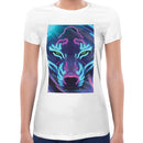 Neon Wolf Women Short Sleeves T-shirt