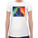 Astronaut Psychedelic | Women short sleeves t-shirt