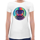 Astronaut Psychedelic | Women short sleeves t-shirt