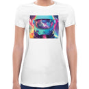 Astronaut Psychedelic | Women short sleeves t-shirt