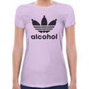 Alcohol - Women short sleeves t-shirt