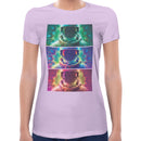 Astronaut Psychedelic | Women short sleeves t-shirt
