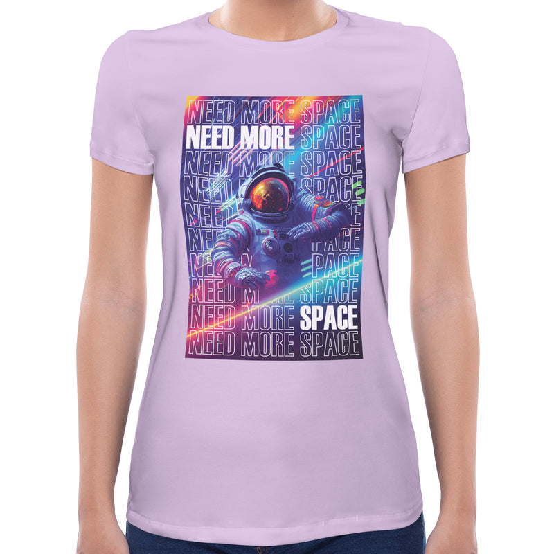 Astronaut Psychedelic | Super Soft Women T-shirt Short sleeve | Cotton Crew Neck Short sleeve Tees Women