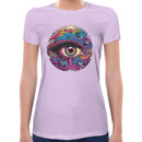 Trippy Third Eye | Women short sleeve T-shirt