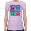 Bear Neon Rave | Women short sleeves t-shirt