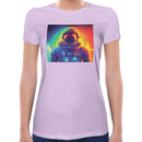 Astronaut Psychedelic | Women short sleeves t-shirt