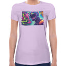 Astronaut Psychedelic | Women short sleeves t-shirt