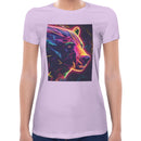 Bear Neon Rave | Women short sleeves t-shirt