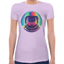 Astronaut Psychedelic | Women short sleeves t-shirt
