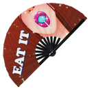 Drag Slangs Bamboo Hand Fan