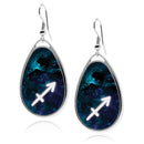 Zodiac Sign Symbols Teardrop earrings