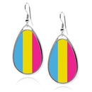 Pride Flag Teardrop Earrings