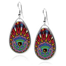 Evil Eye Teardrop Earrings