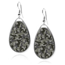 Military Camouflage Teardrop Earrings