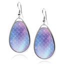 Mermaid Scales Teardrop Earrings