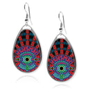 Evil Eye Teardrop Earrings