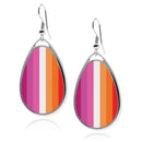 Pride Flag Teardrop Earrings