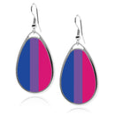 Pride Flag Teardrop Earrings