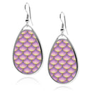 Mermaid Scales 2 Teardrop Earrings