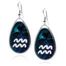 Zodiac Sign Symbols Teardrop earrings