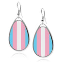 Pride Flag Teardrop Earrings