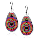 Evil Eye Teardrop Earrings
