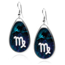 Zodiac Sign Symbols Teardrop earrings