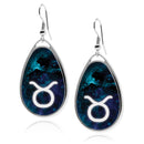 Zodiac Sign Symbols Teardrop earrings