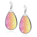 Mermaid Scales Teardrop Earrings
