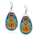 Evil Eye Teardrop Earrings