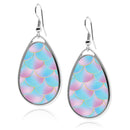 Mermaid Scales 2 Teardrop Earrings