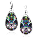 Evil Eye Teardrop Earrings