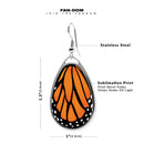 Butterfly Wings Teardrop earrings