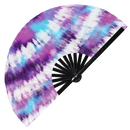 Tie Dyes 2 Bamboo Hand Fan