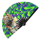 Tiger Bamboo Hand Fan