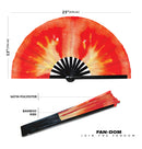 Vegetables Bamboo hand fan