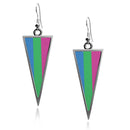 Pride LGBTQ Flag Triangle Earrings