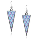 Mermaid Scales 2 Triangle Earrings