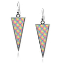 Mermaid Scales Triangle Earrings