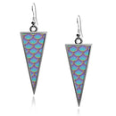 Mermaid Scales 2 Triangle Earrings
