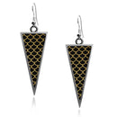 Mermaid Scales Triangle Earrings