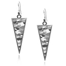 Military Camouflage Triangle Earrings